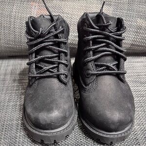 Timberland Black Kids Boots